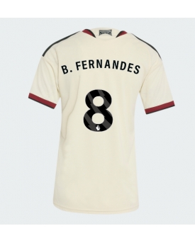 Manchester United Bruno Fernandes #8 Maglia Gara Terza Repliche 2026-27 Donna Maniche Corte